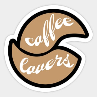 coffee lovers Sticker